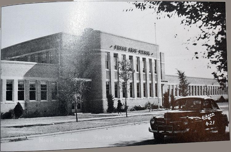 Third Pryor High School Building 1941