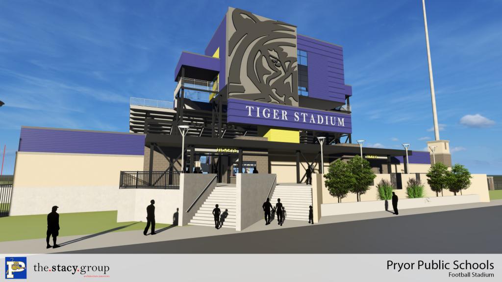 Construction Underway for the New Tiger Stadium 