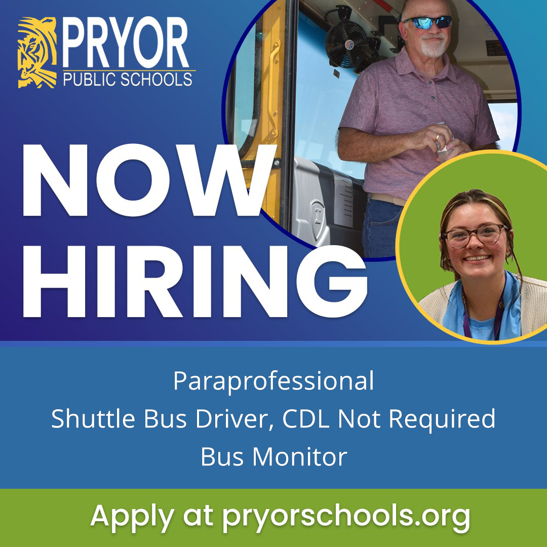 hiring bus driver, paraprofessional, and bus monitor