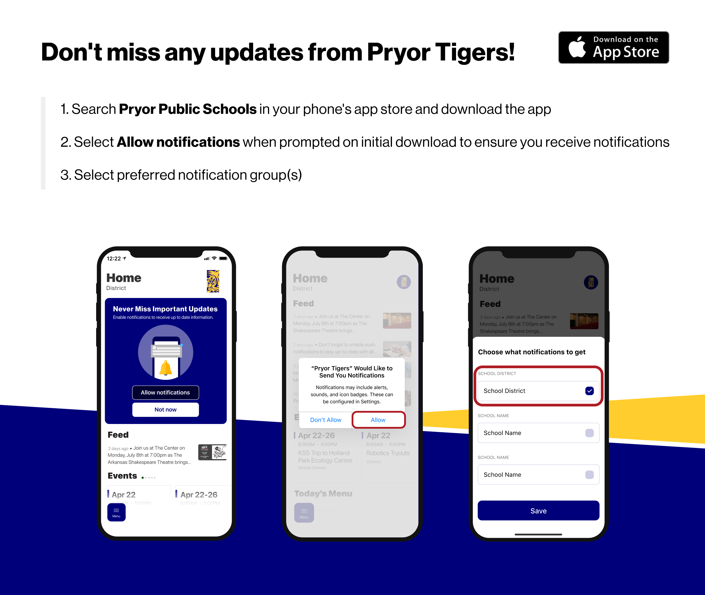 app instruction