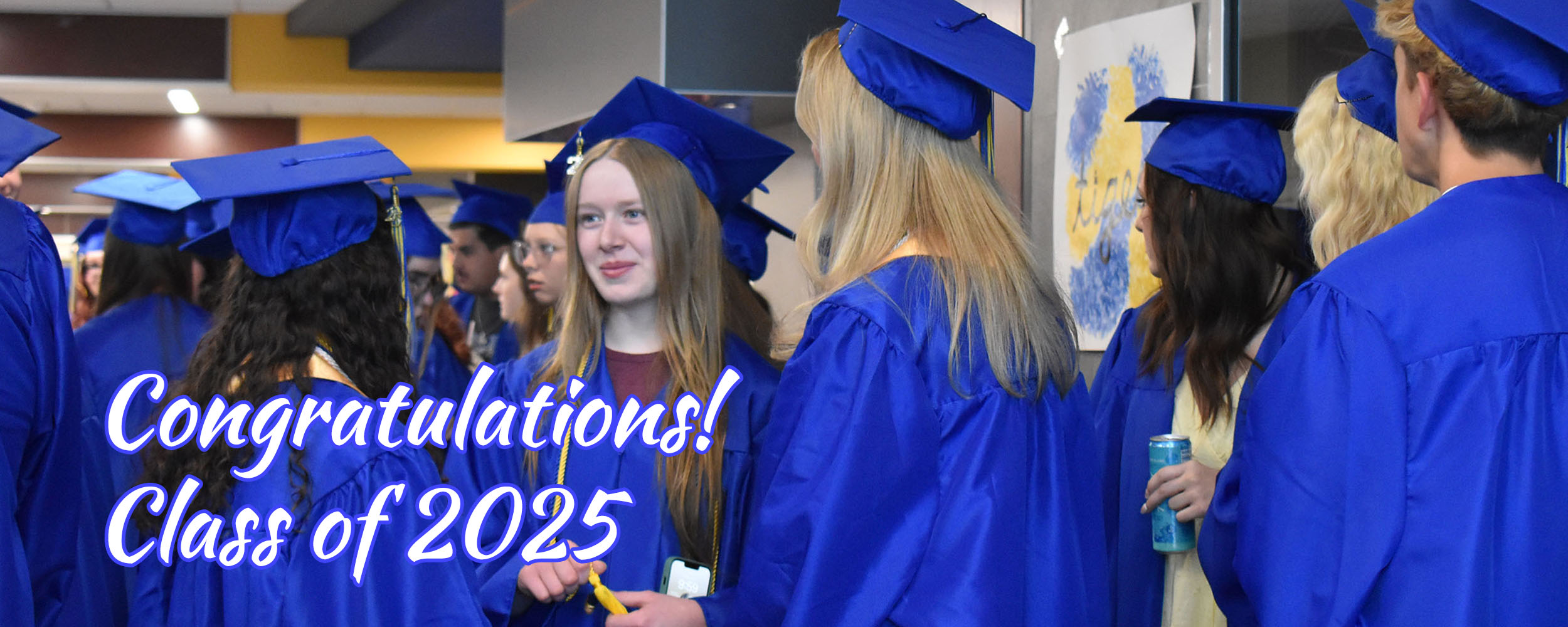 graduates talking