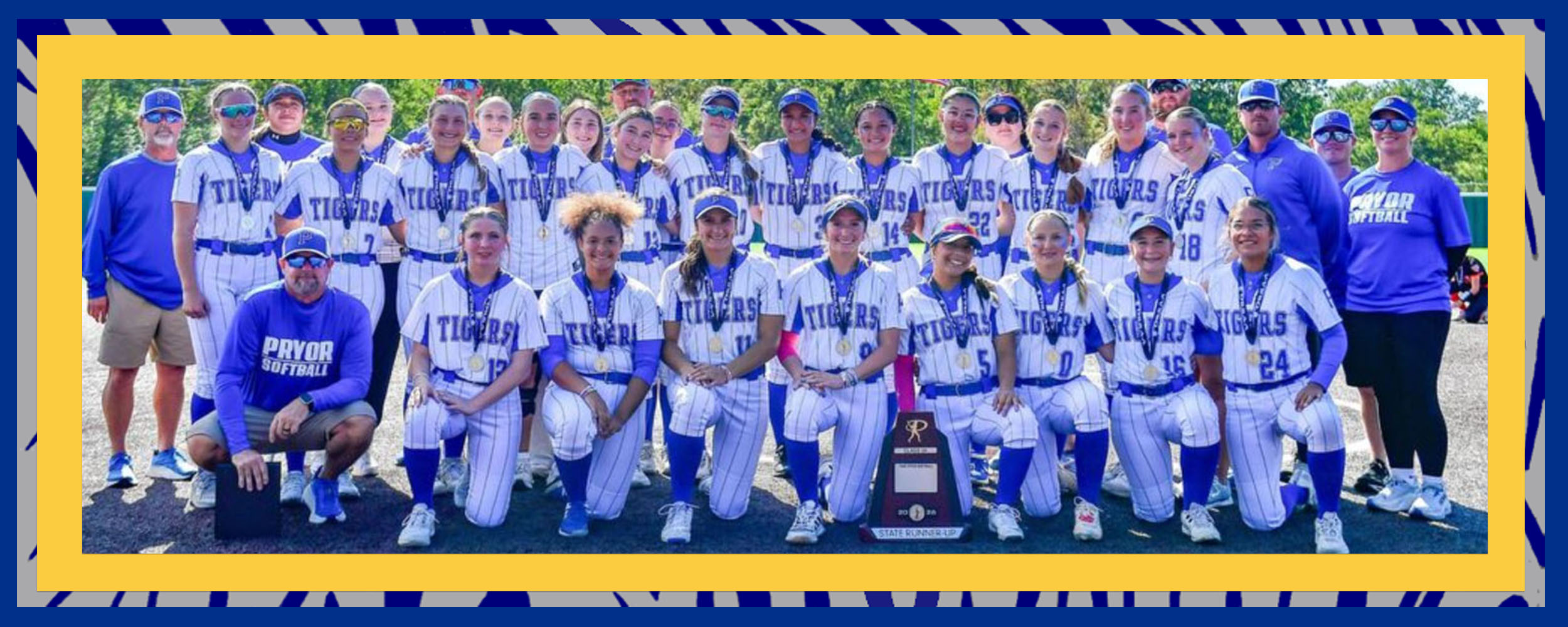 runner up state softball team