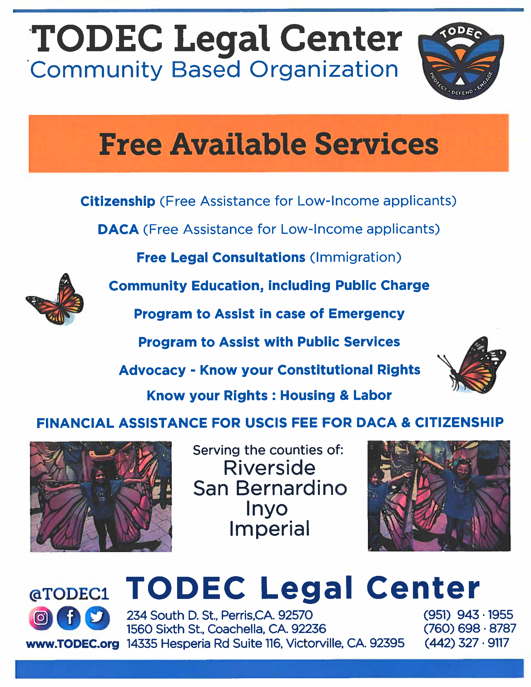 todec legal center english