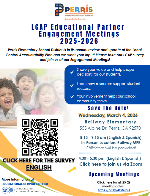 LCAP Educational Partner Engagement Meeting