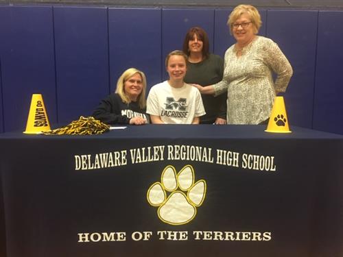 Megan Donnelly signs with Moravian College 