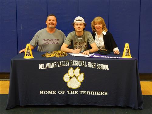 Liam Miller will continue to play lacrosse at Nazareth College