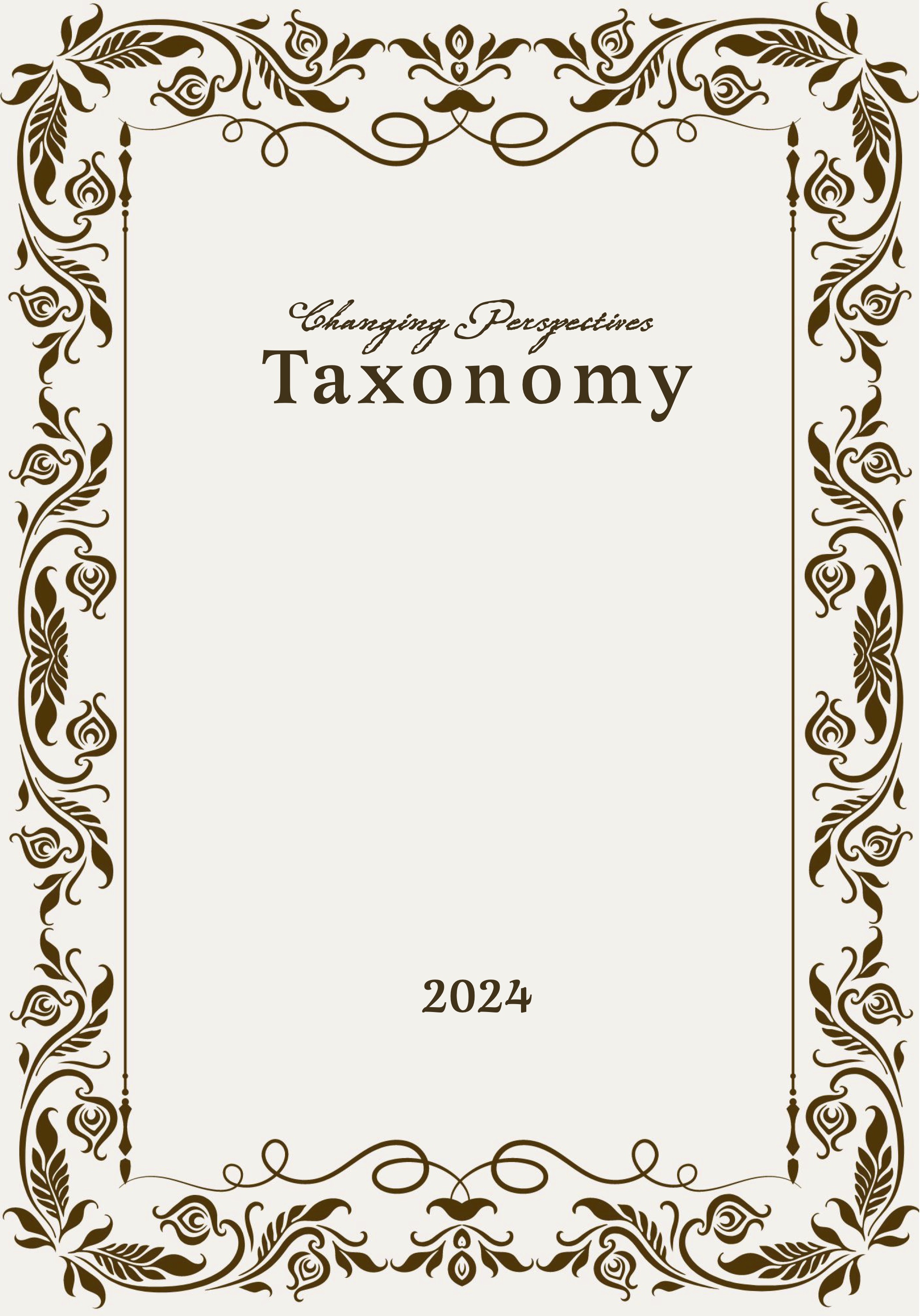 Taxonomy Cover