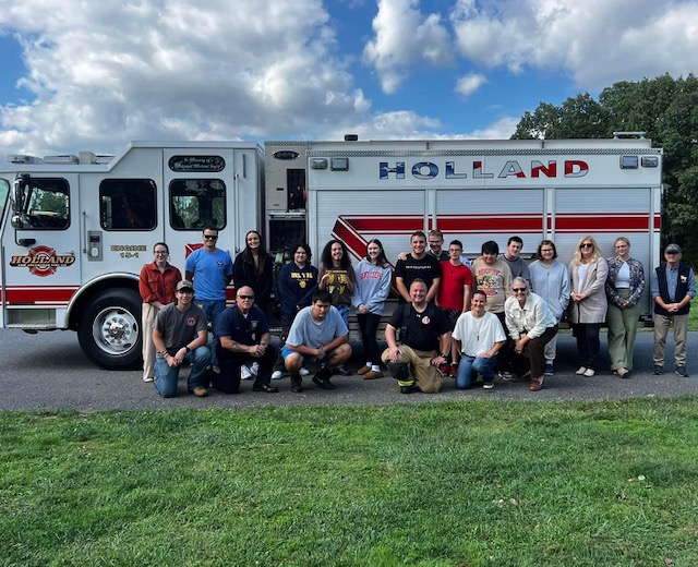 Holland Twp Volunteer Fire Co. Visits E101