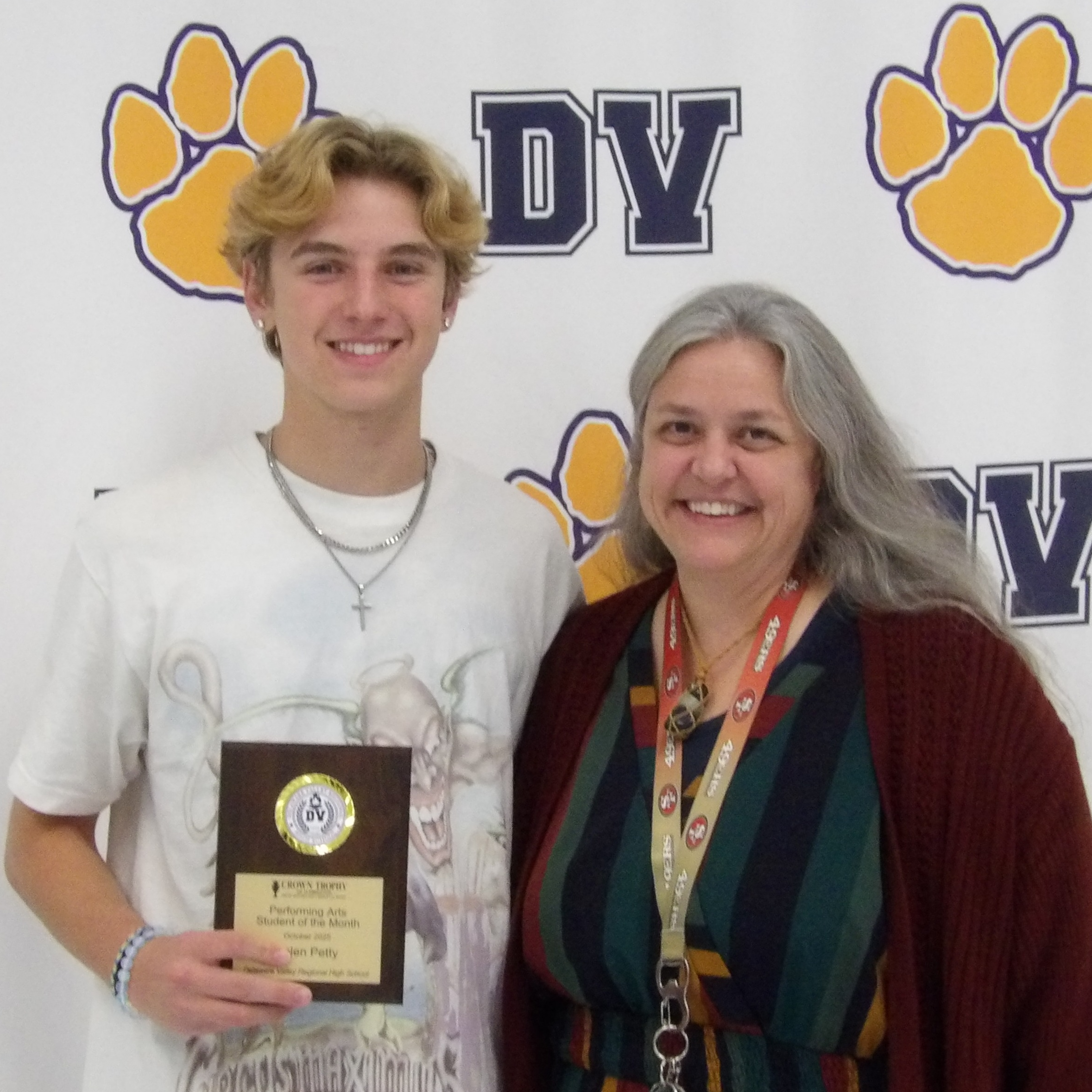 Nolan Petty and Mrs. Cartwright