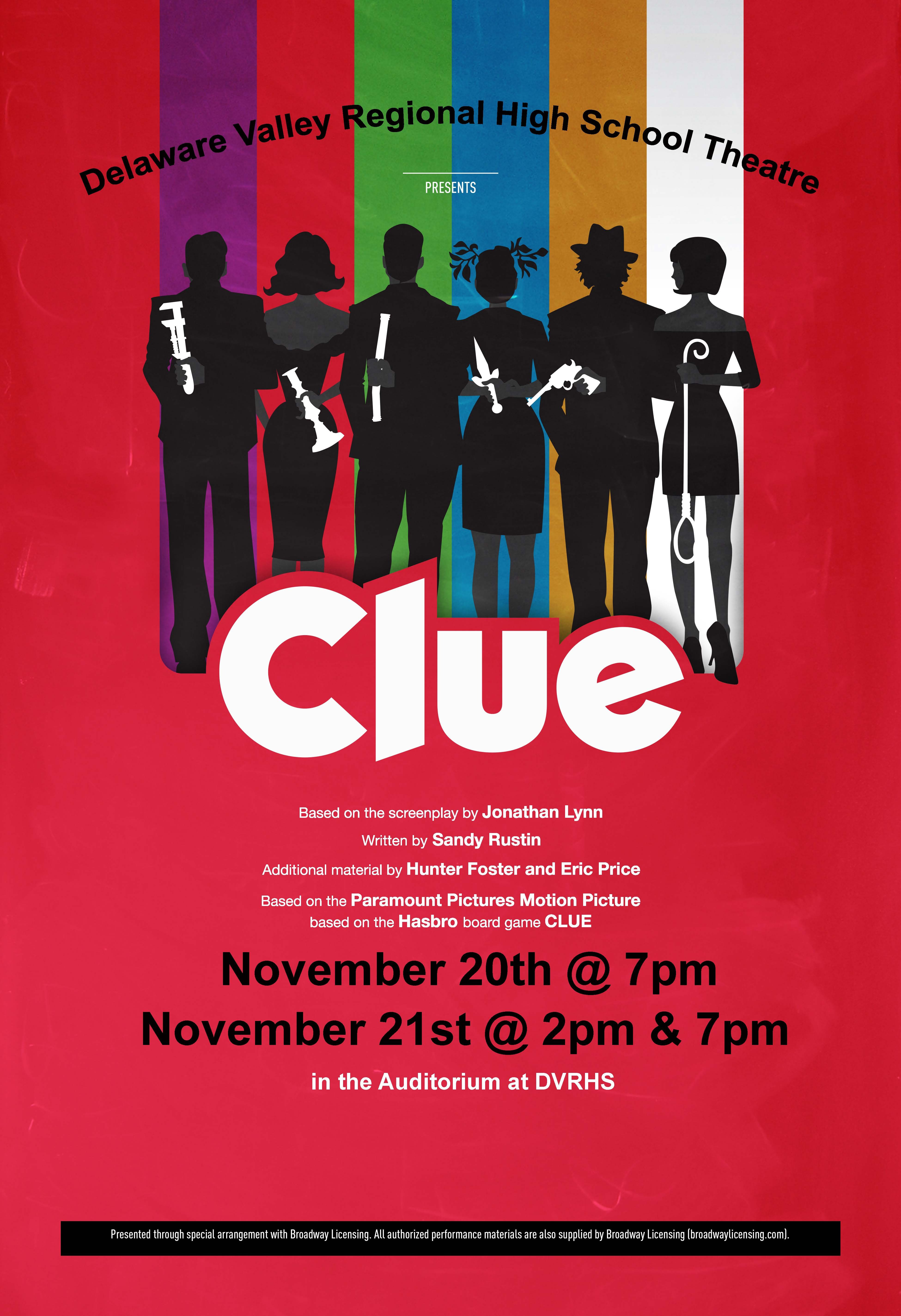 Clue Poster