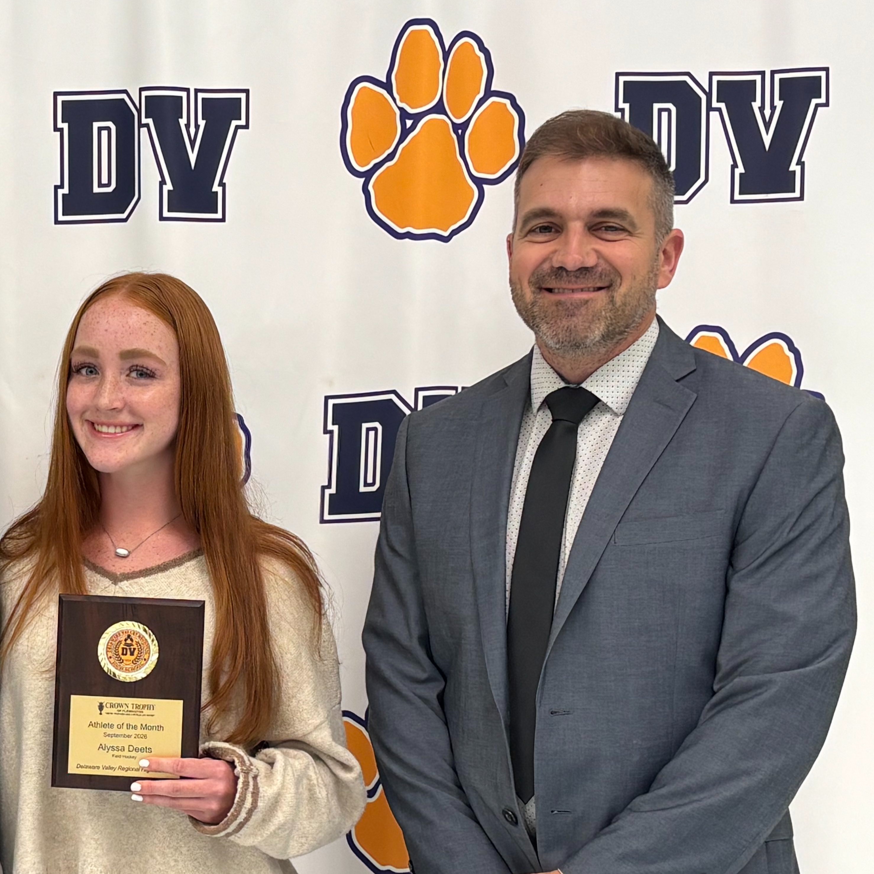 Alyssa Deets and Mr. Kays