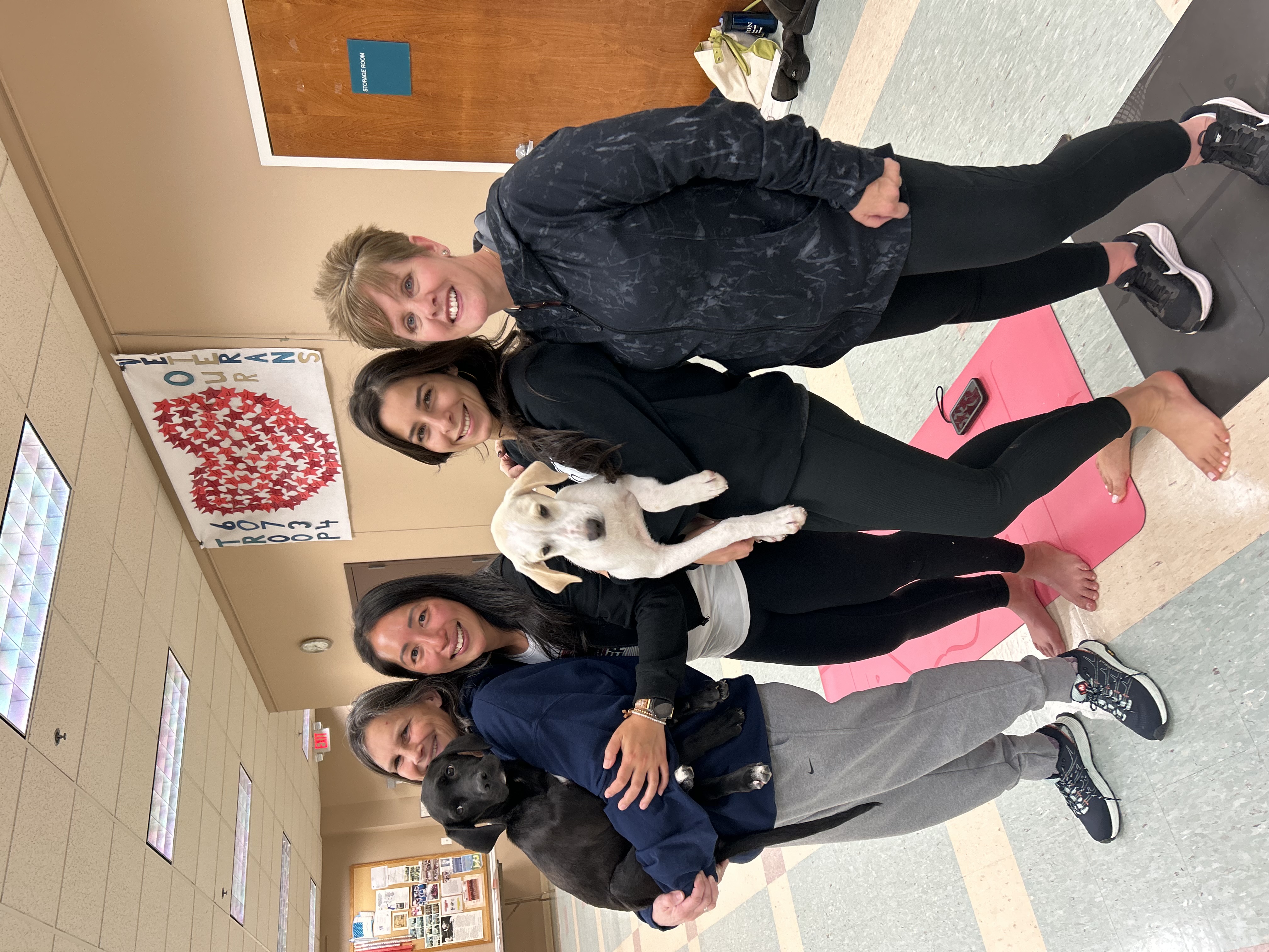 friends with dog