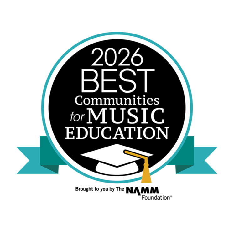 2026 best communities for music education badge