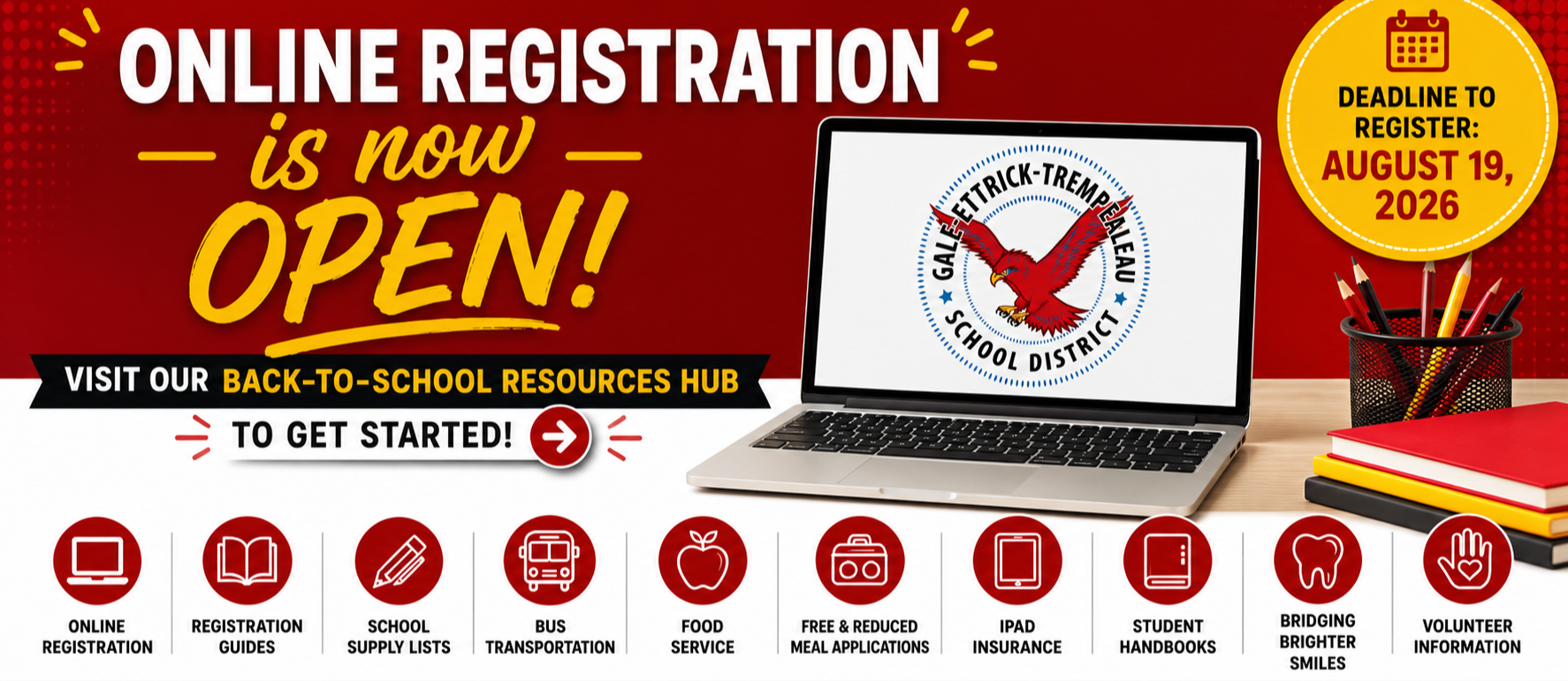 Online Registration Open