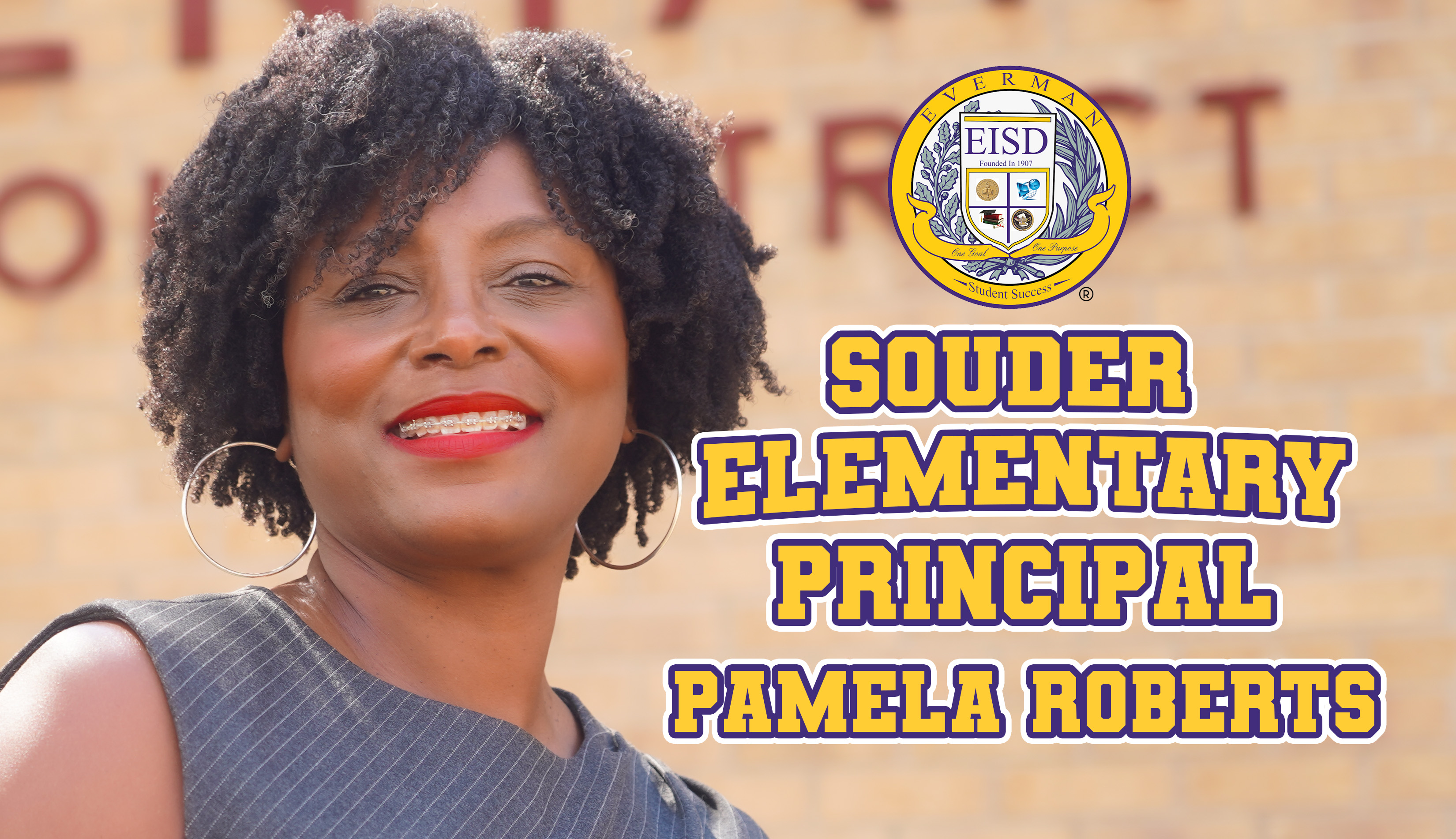 Souder Elementary's  Principal Pamela Roberts 