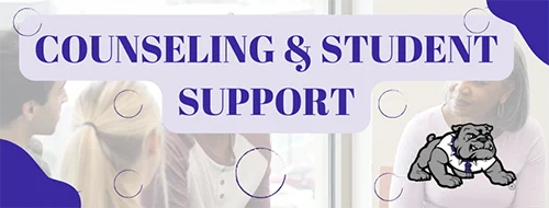 Counseling Student Support banner
