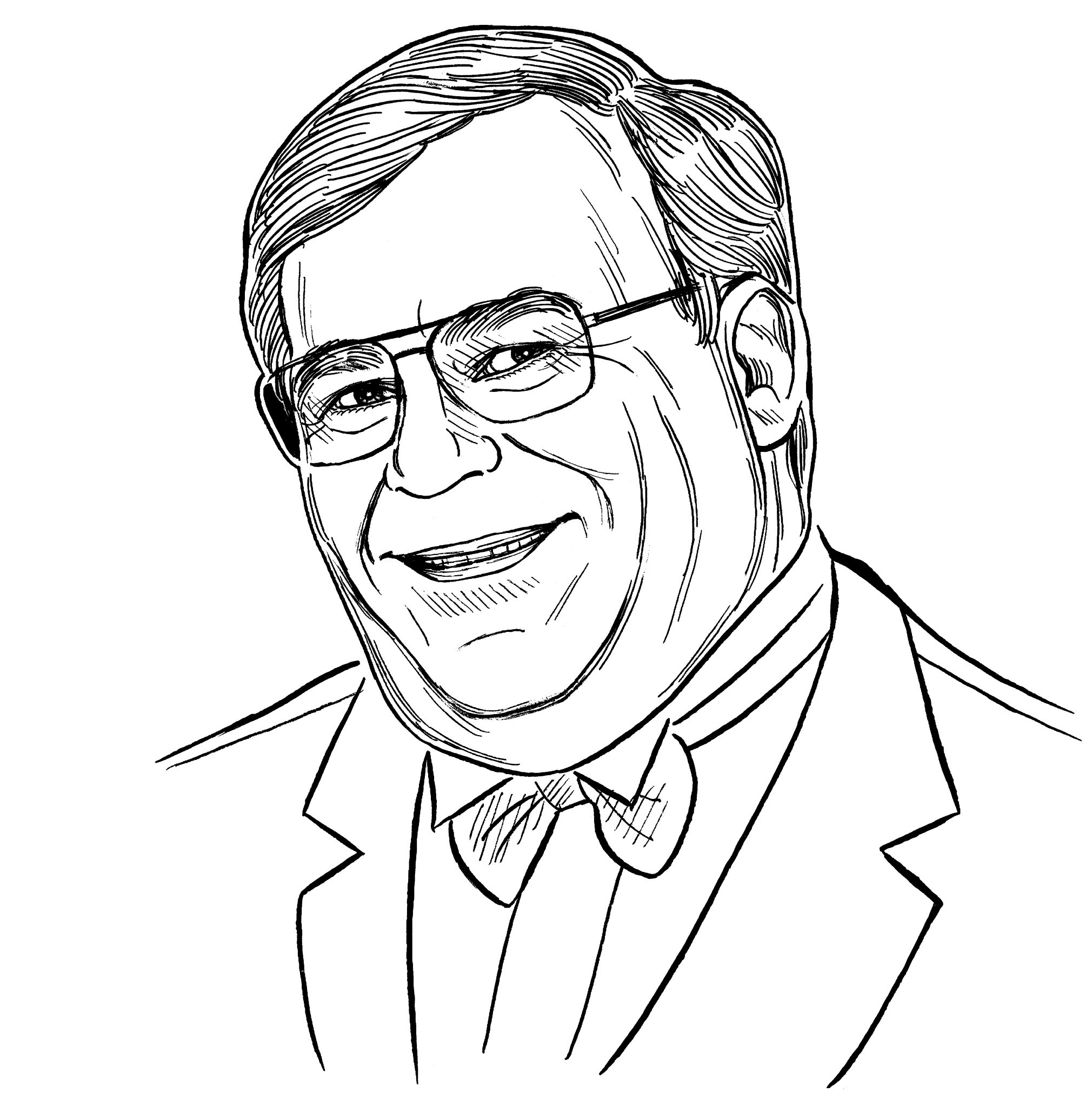Sketch of Rich Zinanni