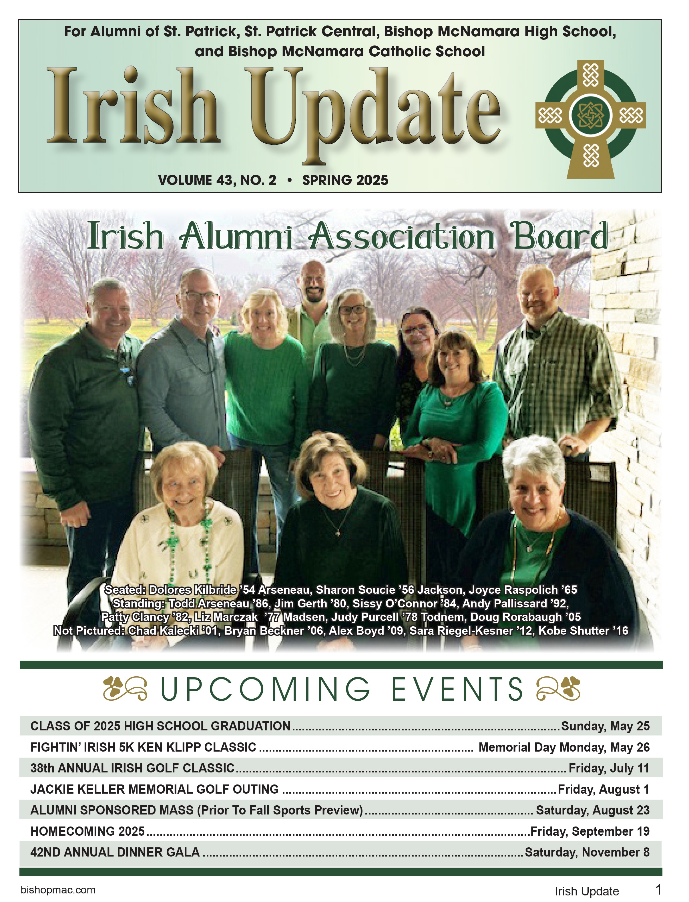 Spring 2025  Irish Update