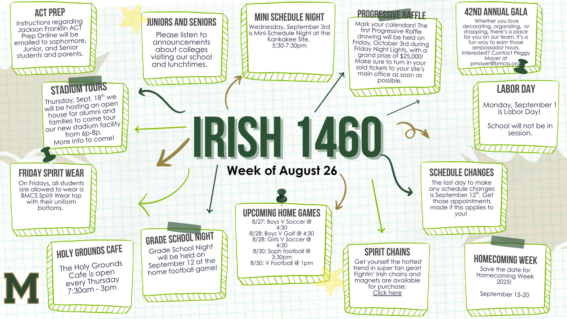 week of Aug 26