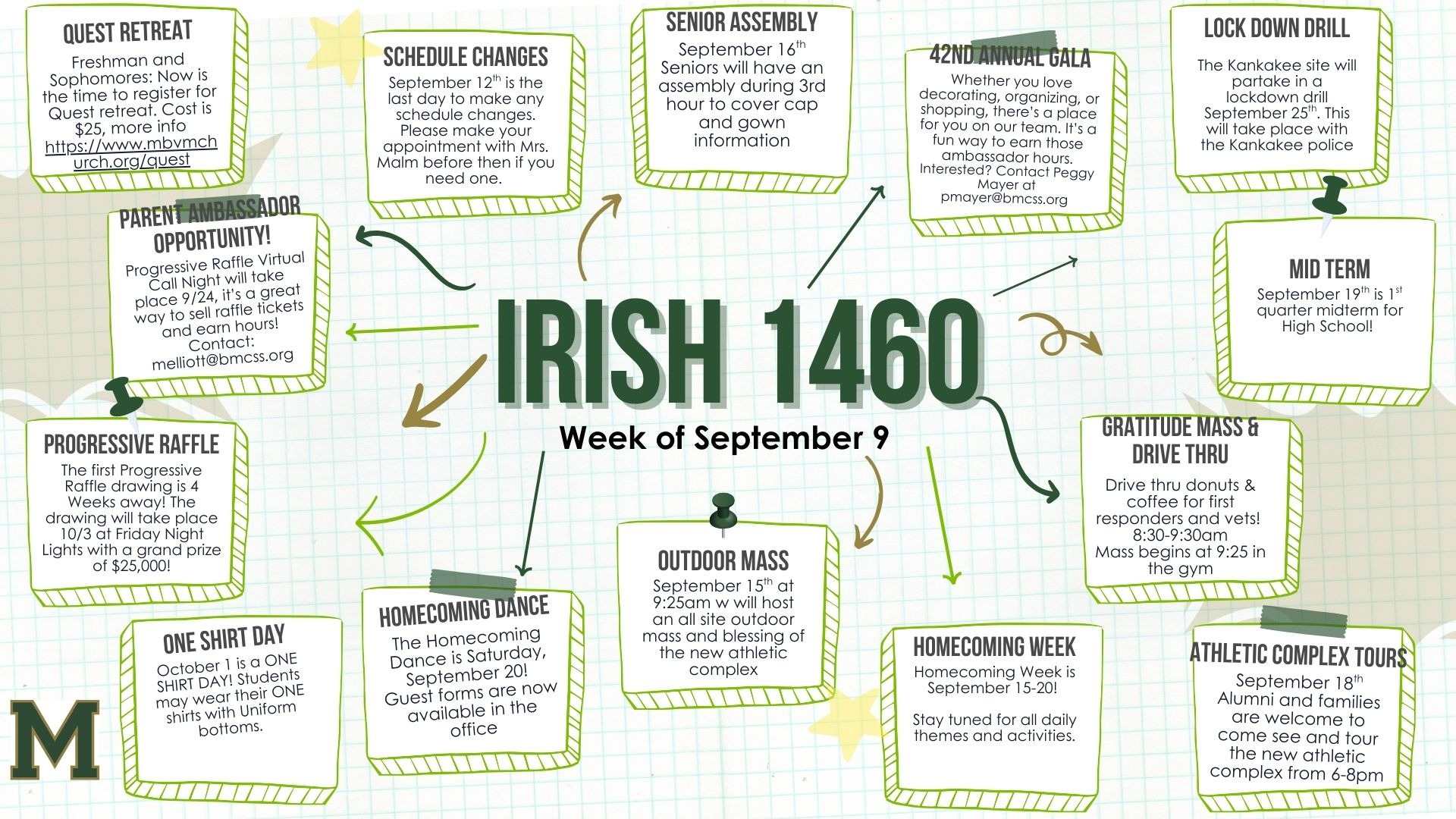week of Sept 9