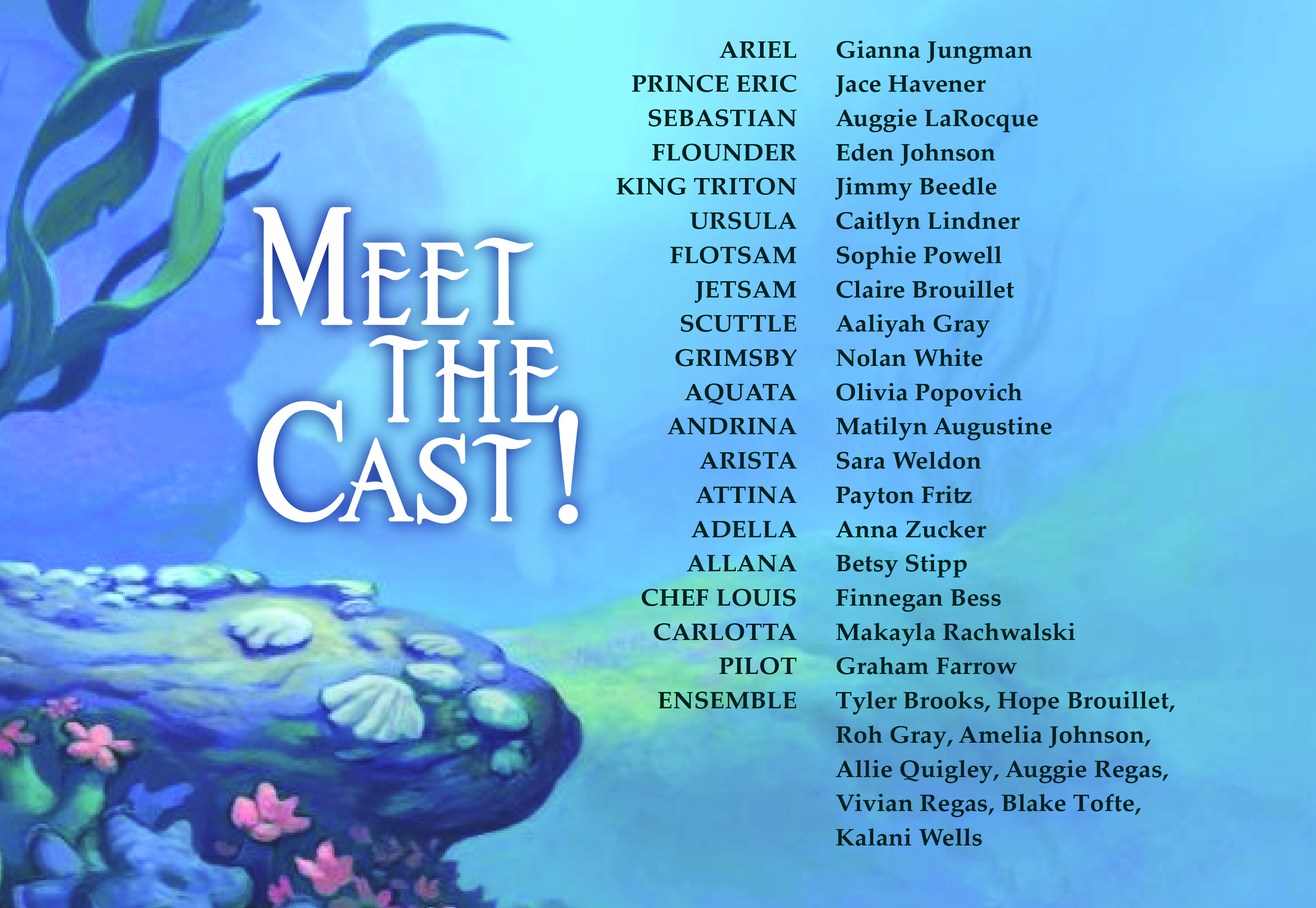 Mermaid Cast