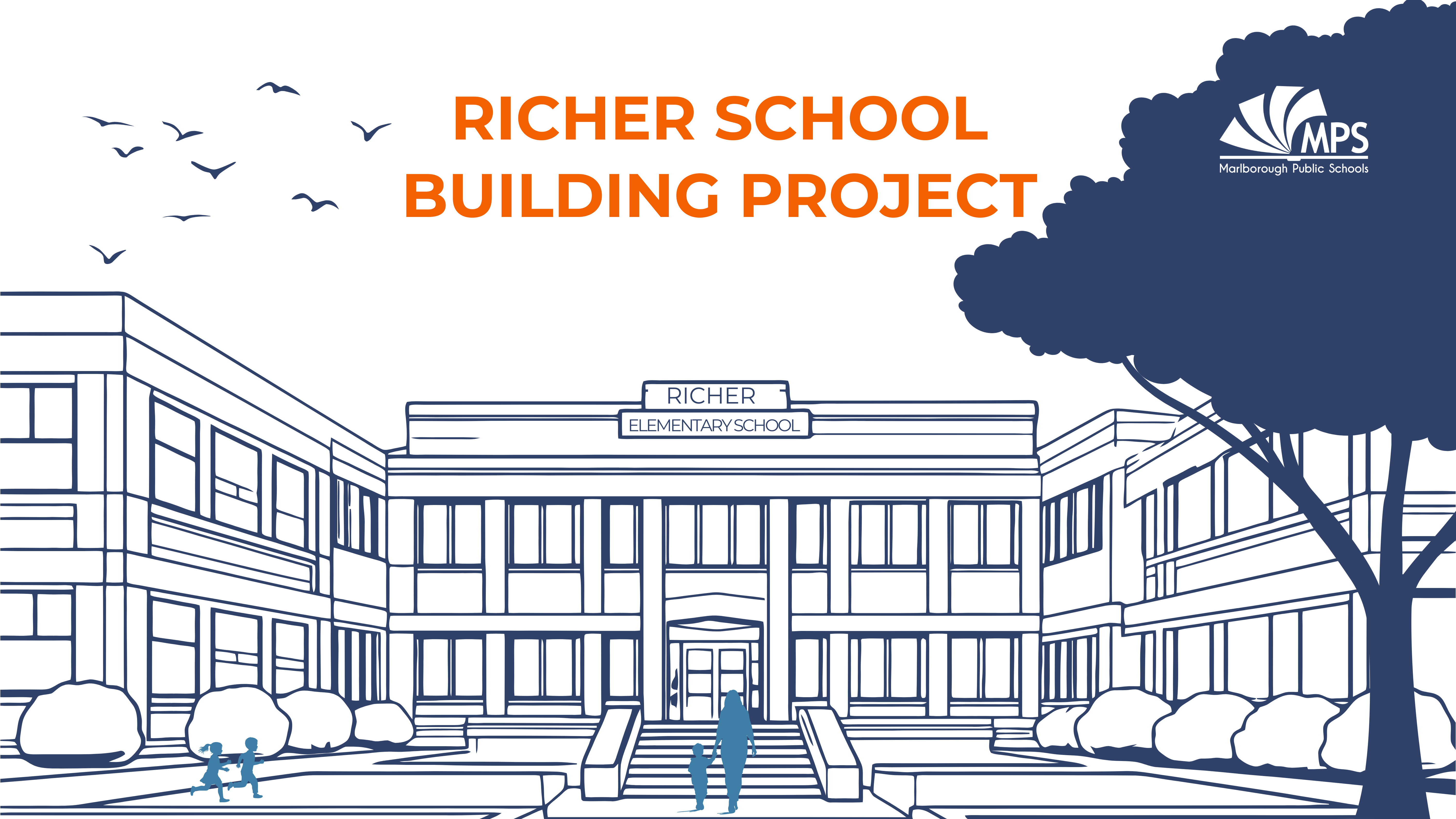 A schematic drawing of the Richer School.