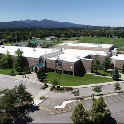 lake city High school aerial  picture