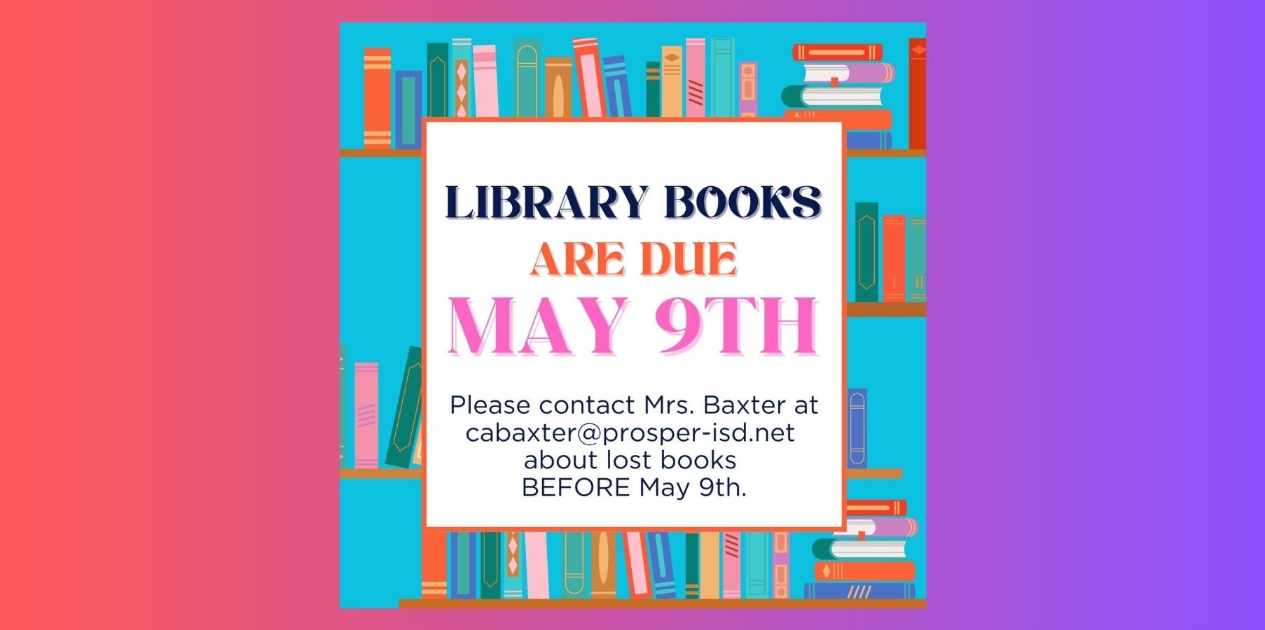 Books Due