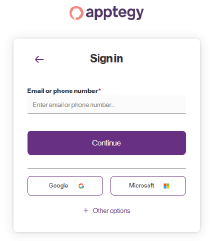 Apptegy Logon