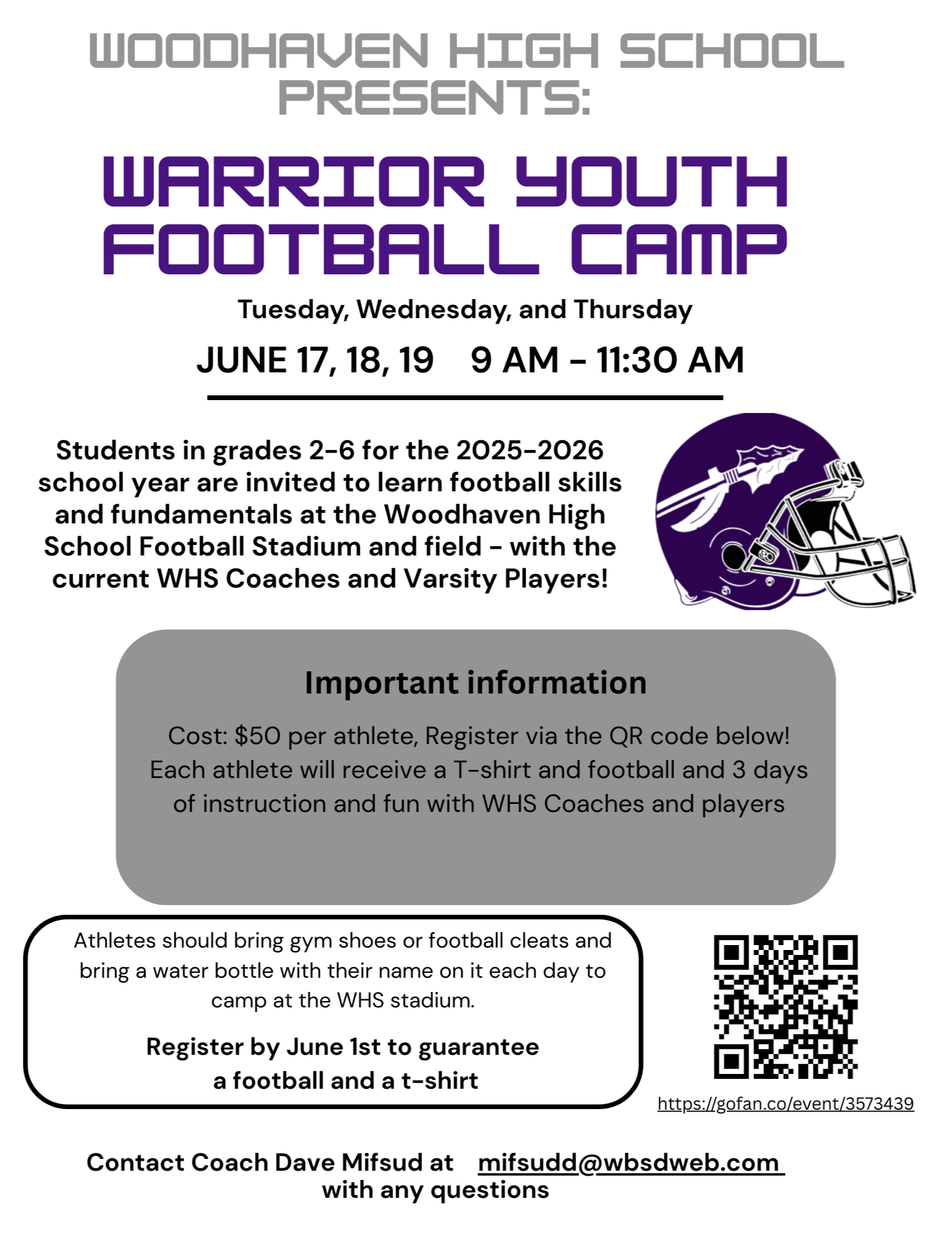 football camp
