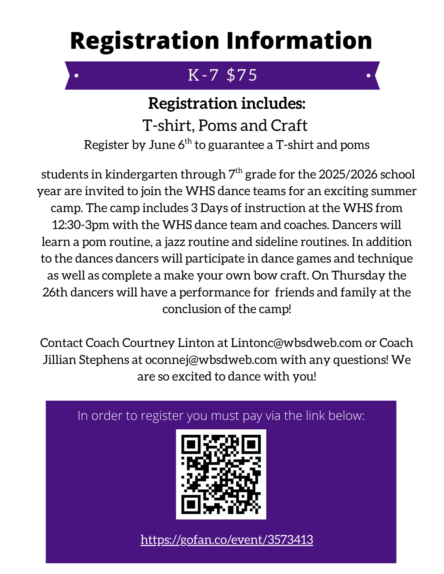 dance camp