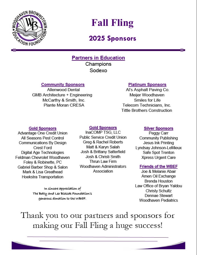 foundation sponsors
