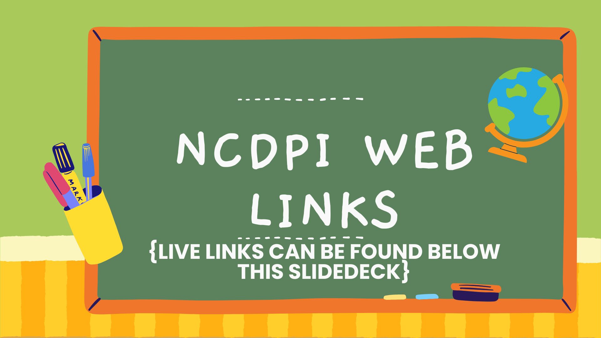 NCDPI Web Links