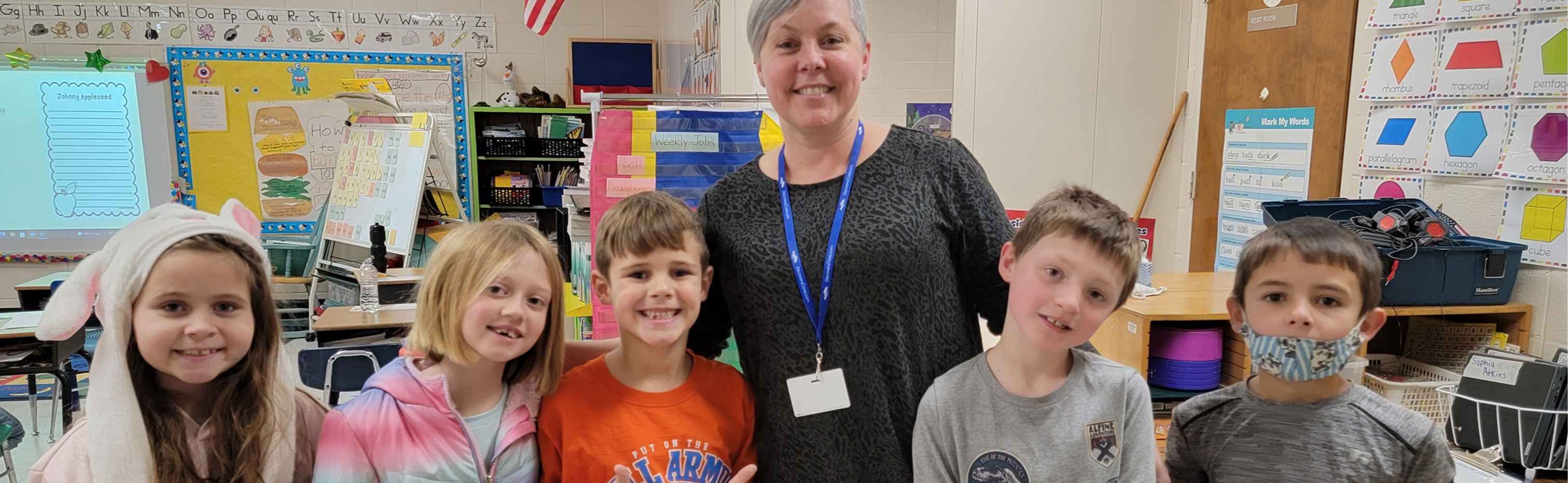 Classroom Teacher with students in the classroom