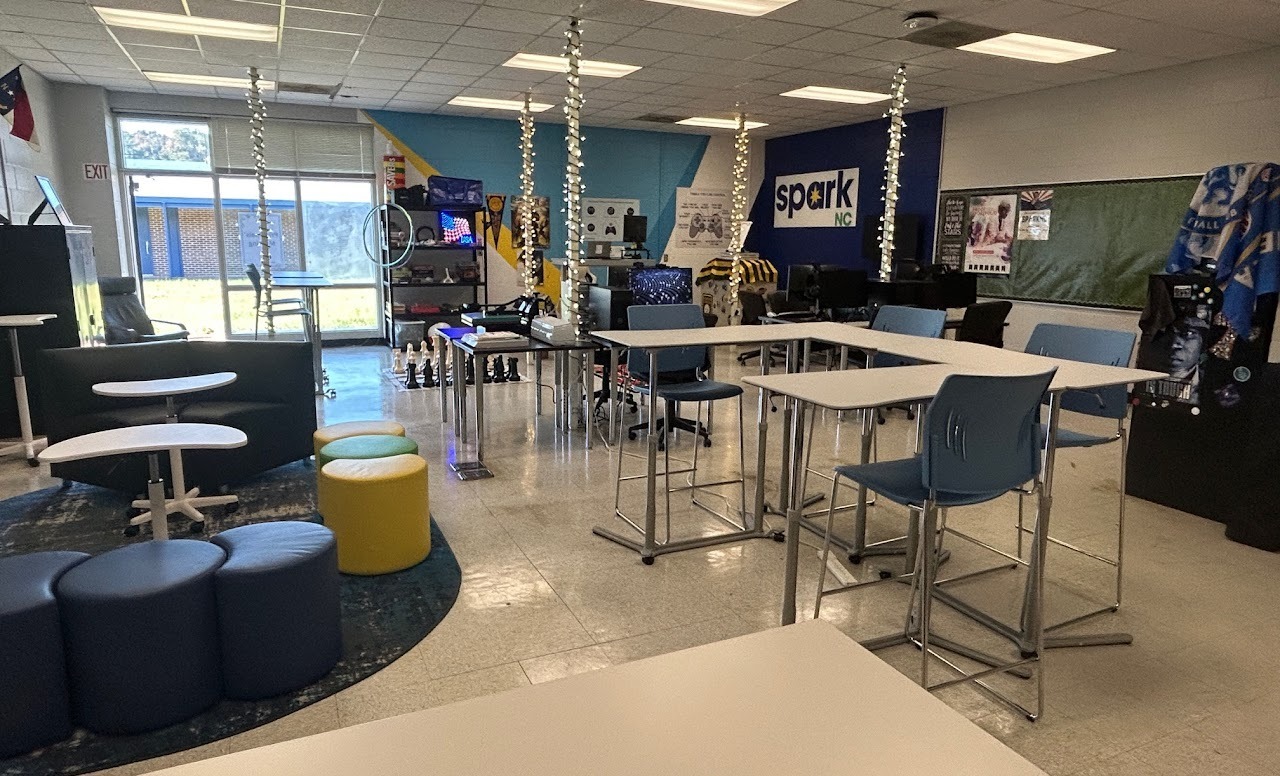 Reidsville High School  Spark Lab photograph