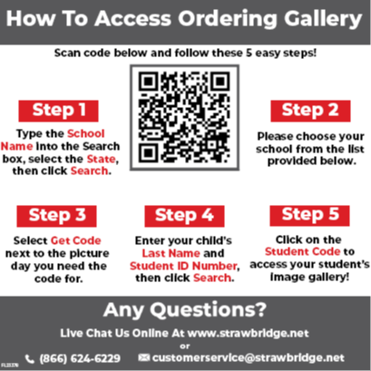 Picture Ordering Information for Strawbridge
