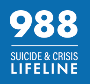 988 Suicide and Crisis Lifeline Informational Photo