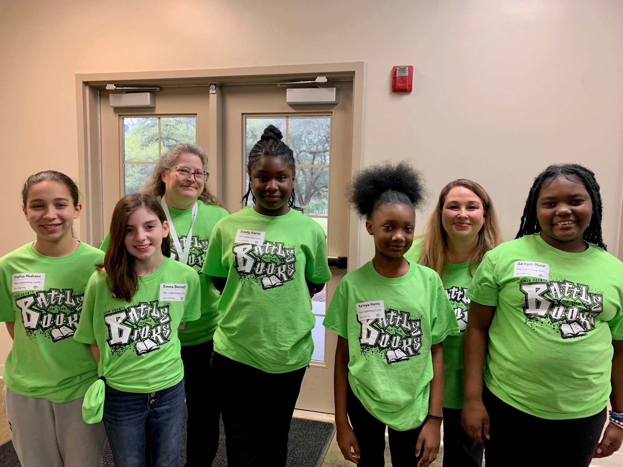 2024 Winning Battle of the Books Team