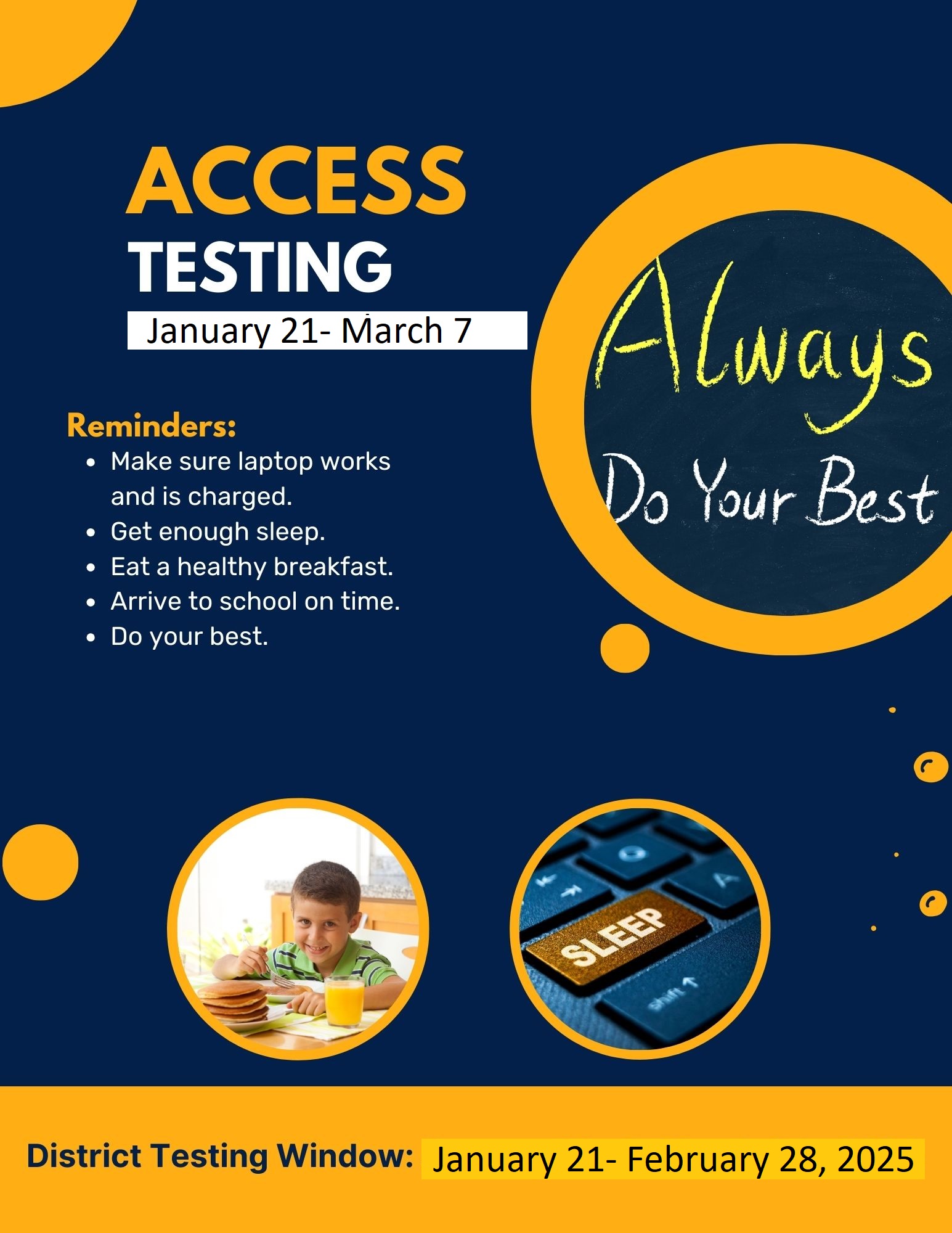 ACCESS for ELLs Testing