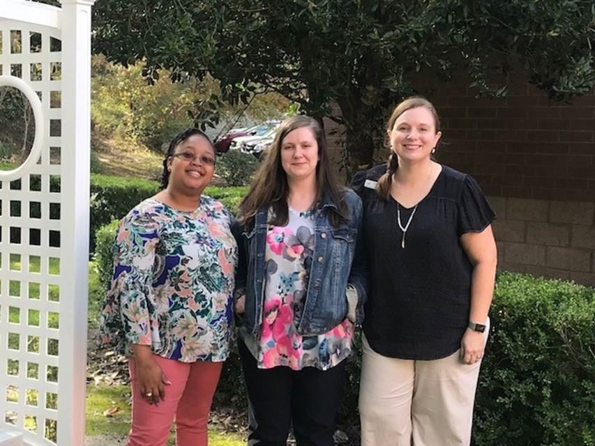 CCE Therapists- Jamie Bryant:  Speech Therapy , Erin Lard:  Occupational Therapy,  Karen Turner:  Physical Therapy