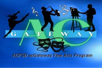 ACPSD acGateway Fine Arts Program logo.