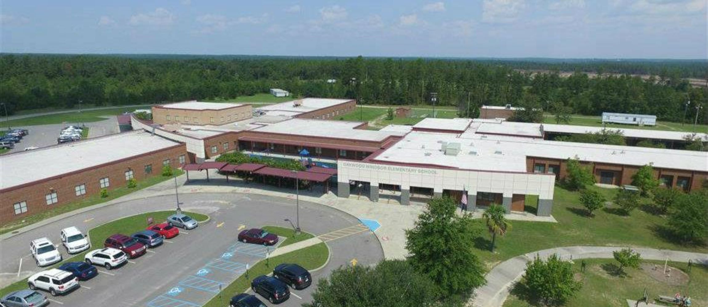 Aerial View of Oakwood-Windsor Elementary School 