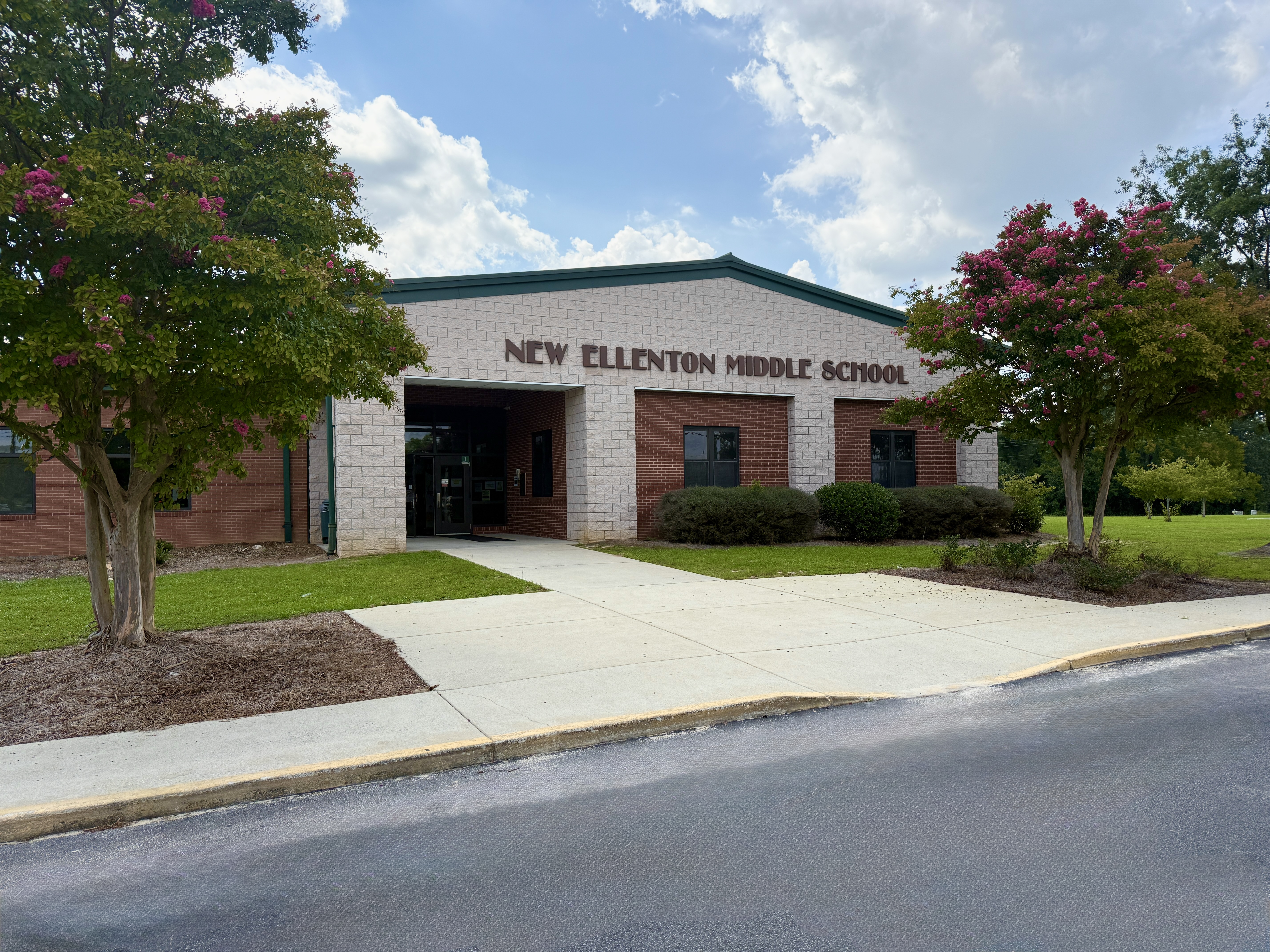 New Ellenton Middle School--Front of Building