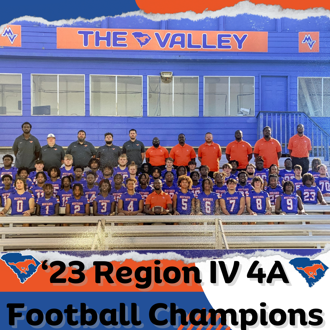 Football Team Picture of Region 4 4A Winners