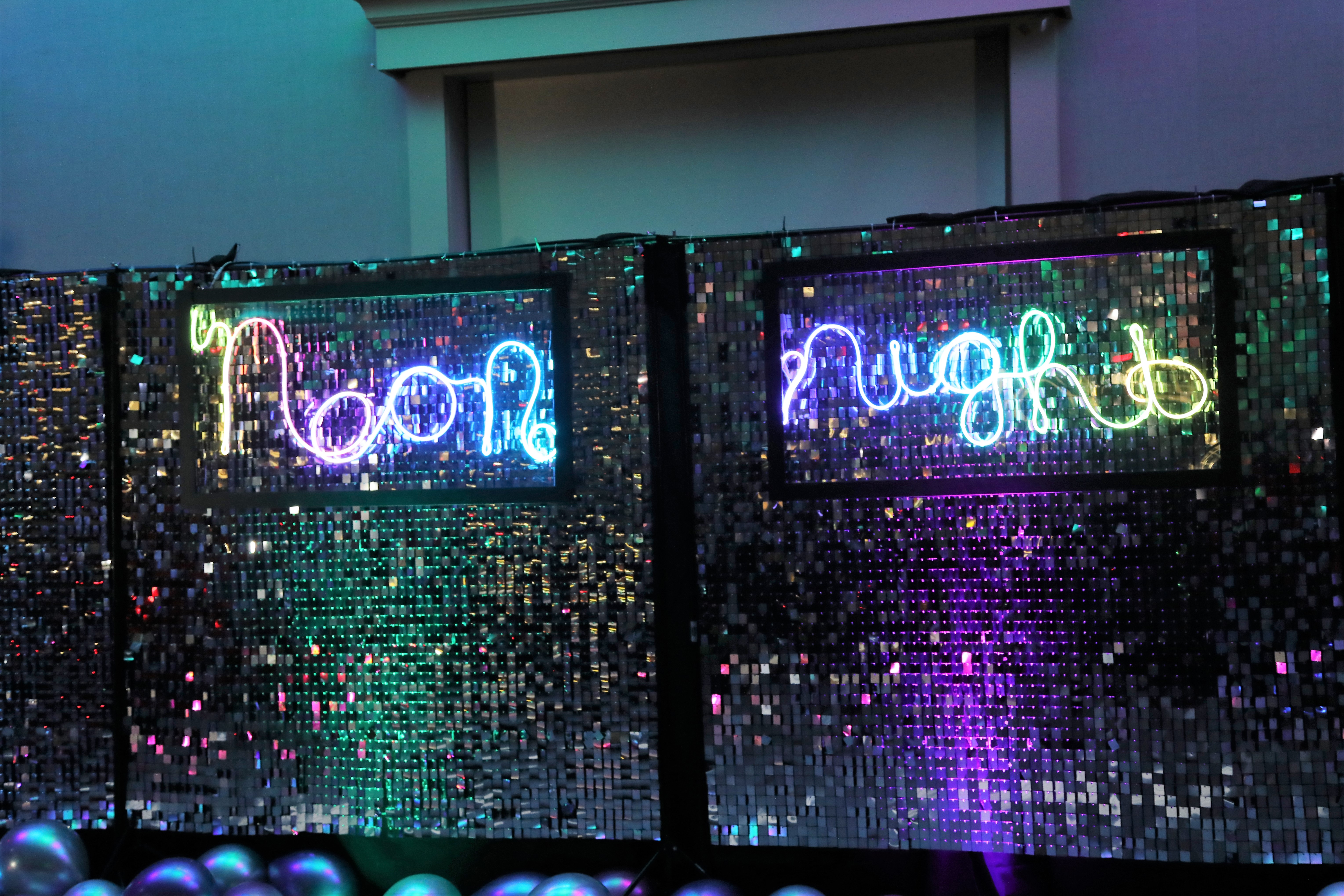 Neon Glittering Lights