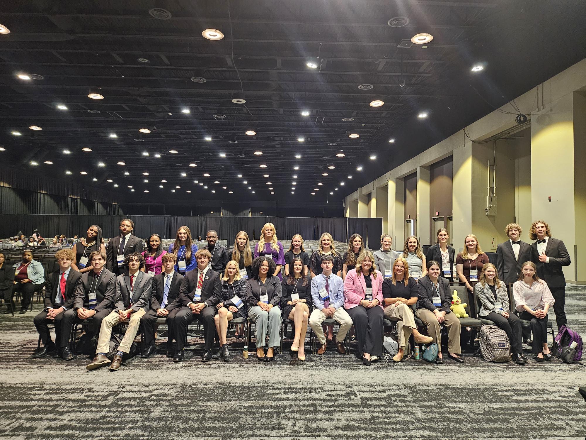 FBLA Members at Convention.