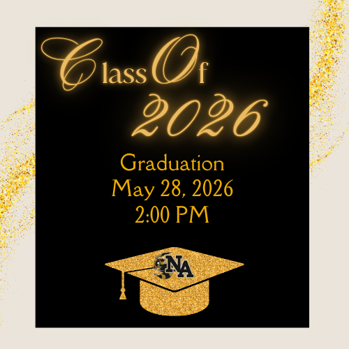 Grad Cap with NA Logo