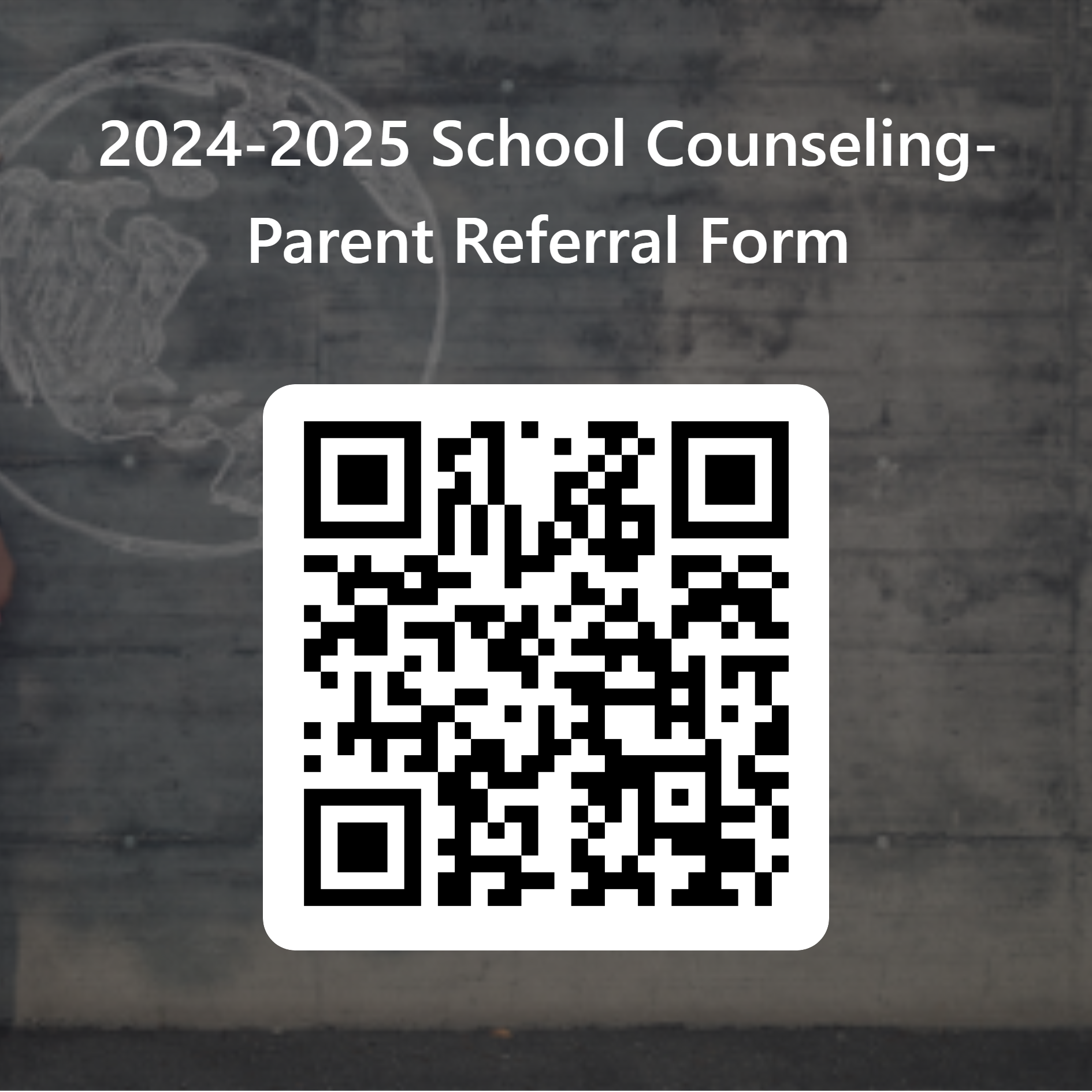 QR Code for Parent Referral Form for the Counseling Office