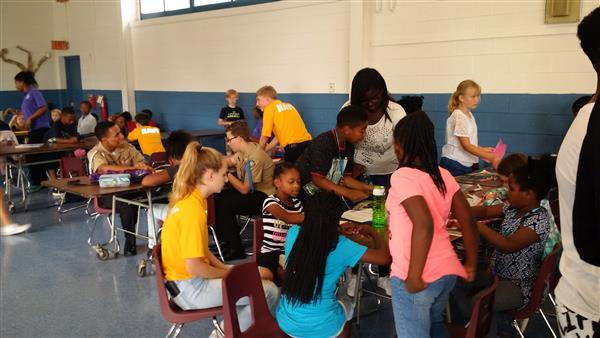 students at classroom