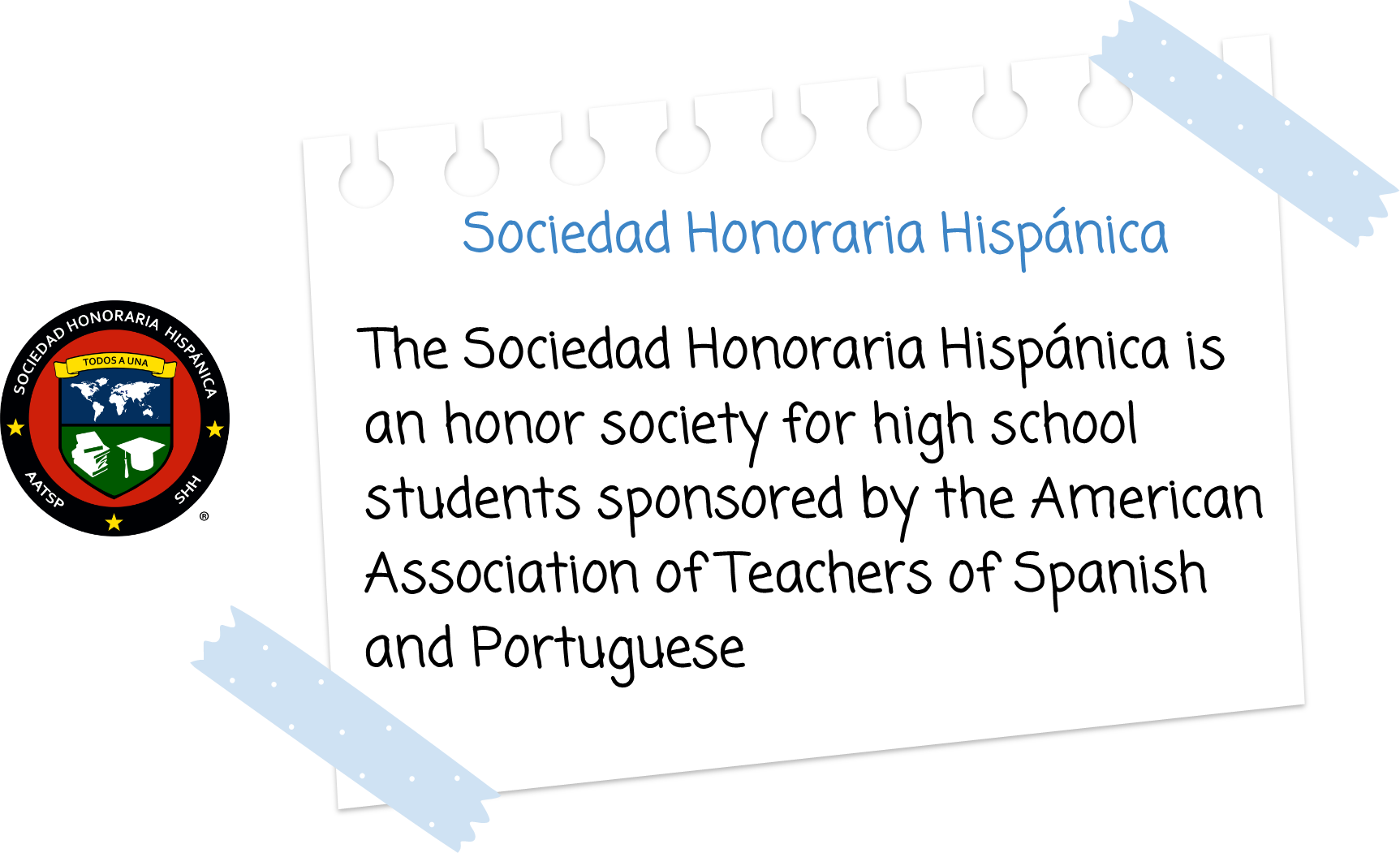 Honorary Hispanic society